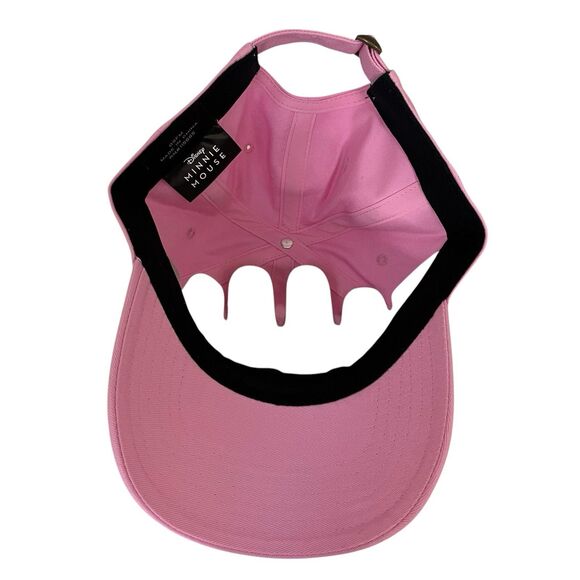 Disney Minnie Mouse Pink Women's Baseball Cap Hat NWT - Picture 6 of 8